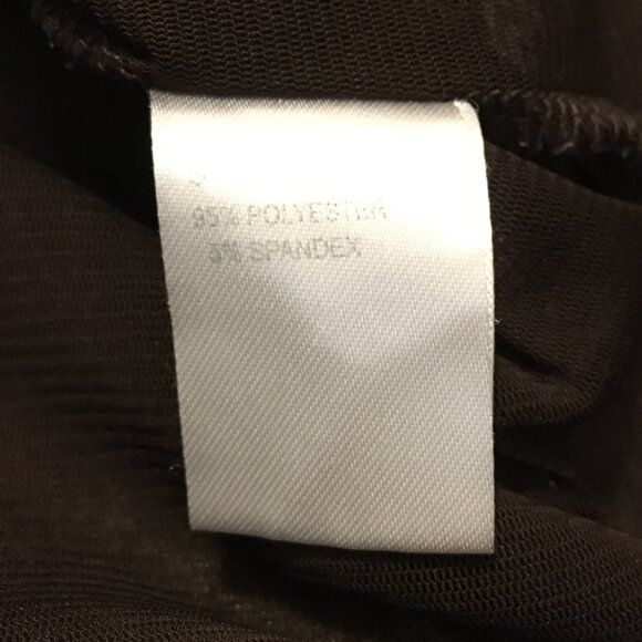 Vintage Conrad C Collection Retro Floral Lace + Mesh Top - Picture 10 of 16